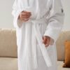 double layer robe white (8) double layer robe white