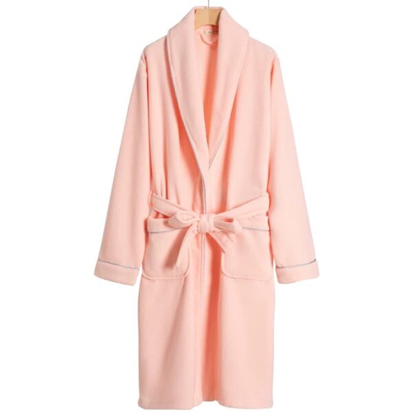 cotton bathrobe