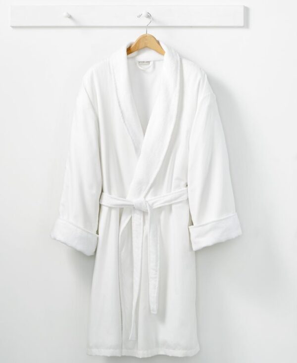 hotel style bathrobe