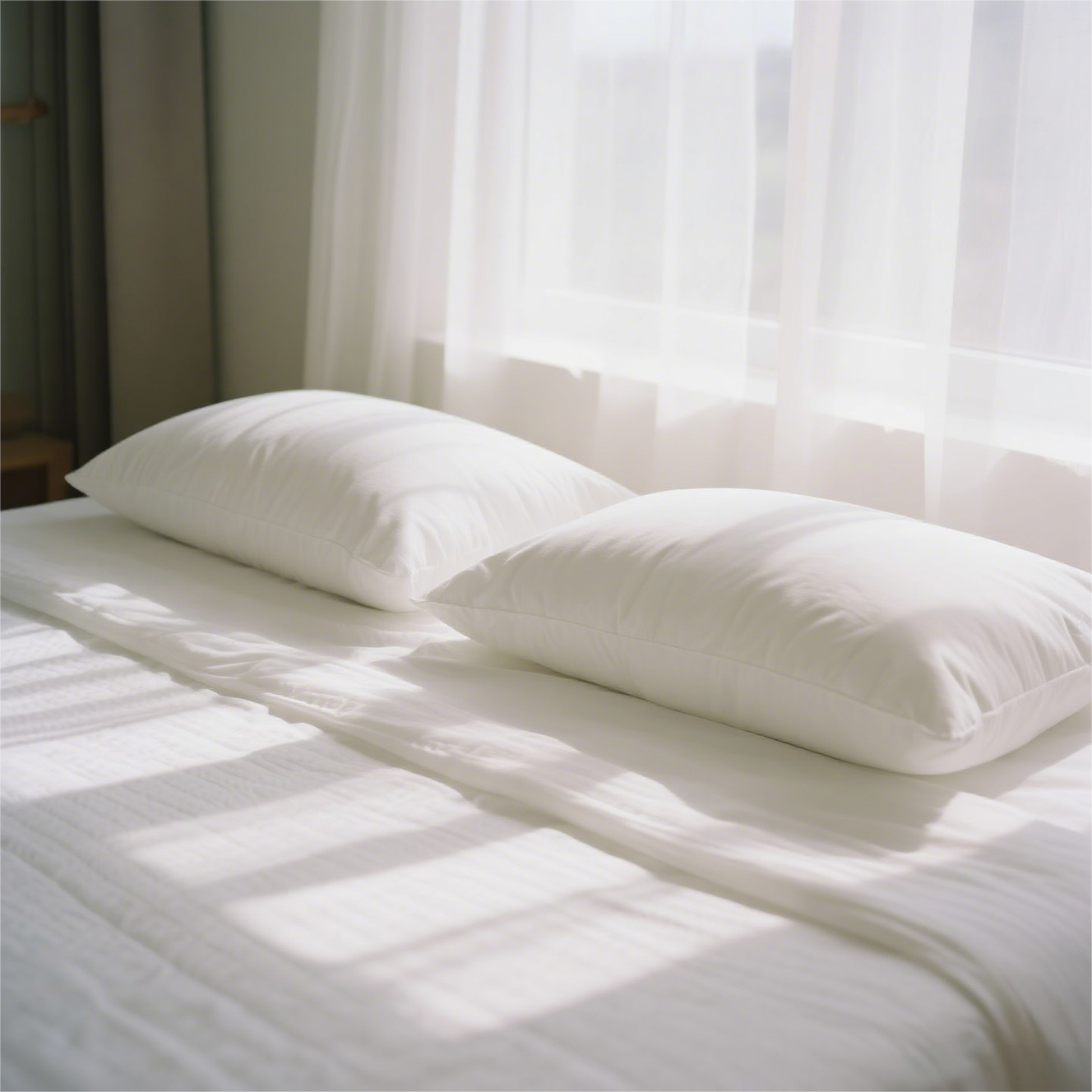 Goose feather pillow hotel pillow