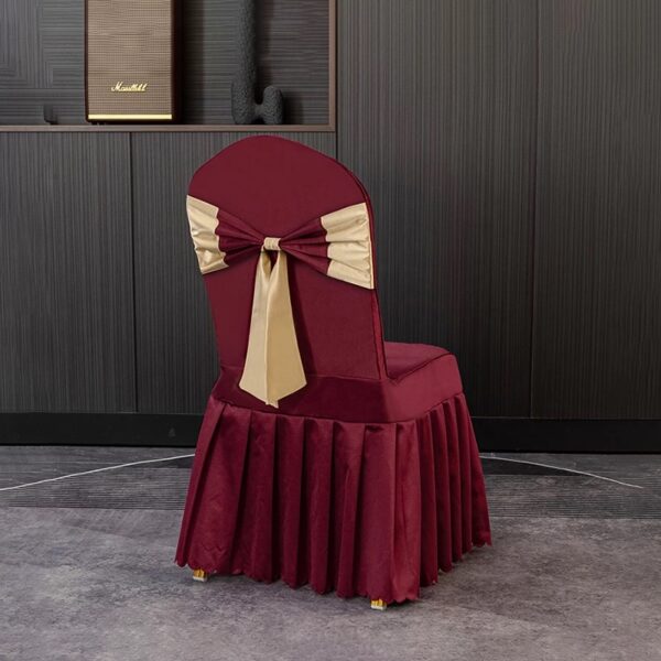 Banquet decorative chair cover6