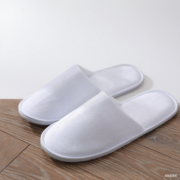 white slipper