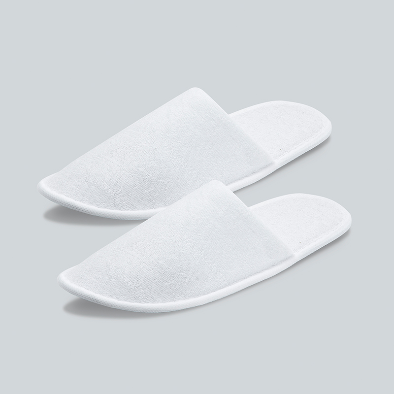 2_0003__MG_6814x(2) Disposable slipper white color waffle style for luxury hotel